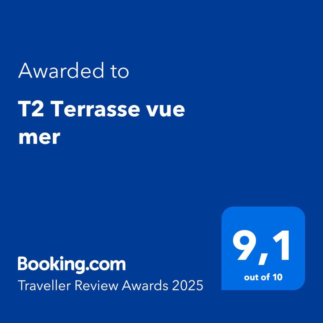 T2 Terrasse Vue Mer Сис-Фур-Ле-Пляж Экстерьер фото
